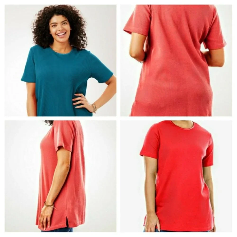 Lot of 3 Woman Within Tees Bundle Women's Size 14/16- HURRY, LAST MARKDOWN!!! - Picture 14 of 14